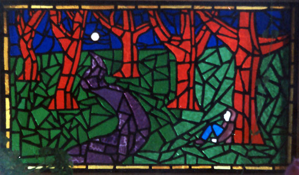 Despair and Hope - Stained Glass by Torben Sorensen